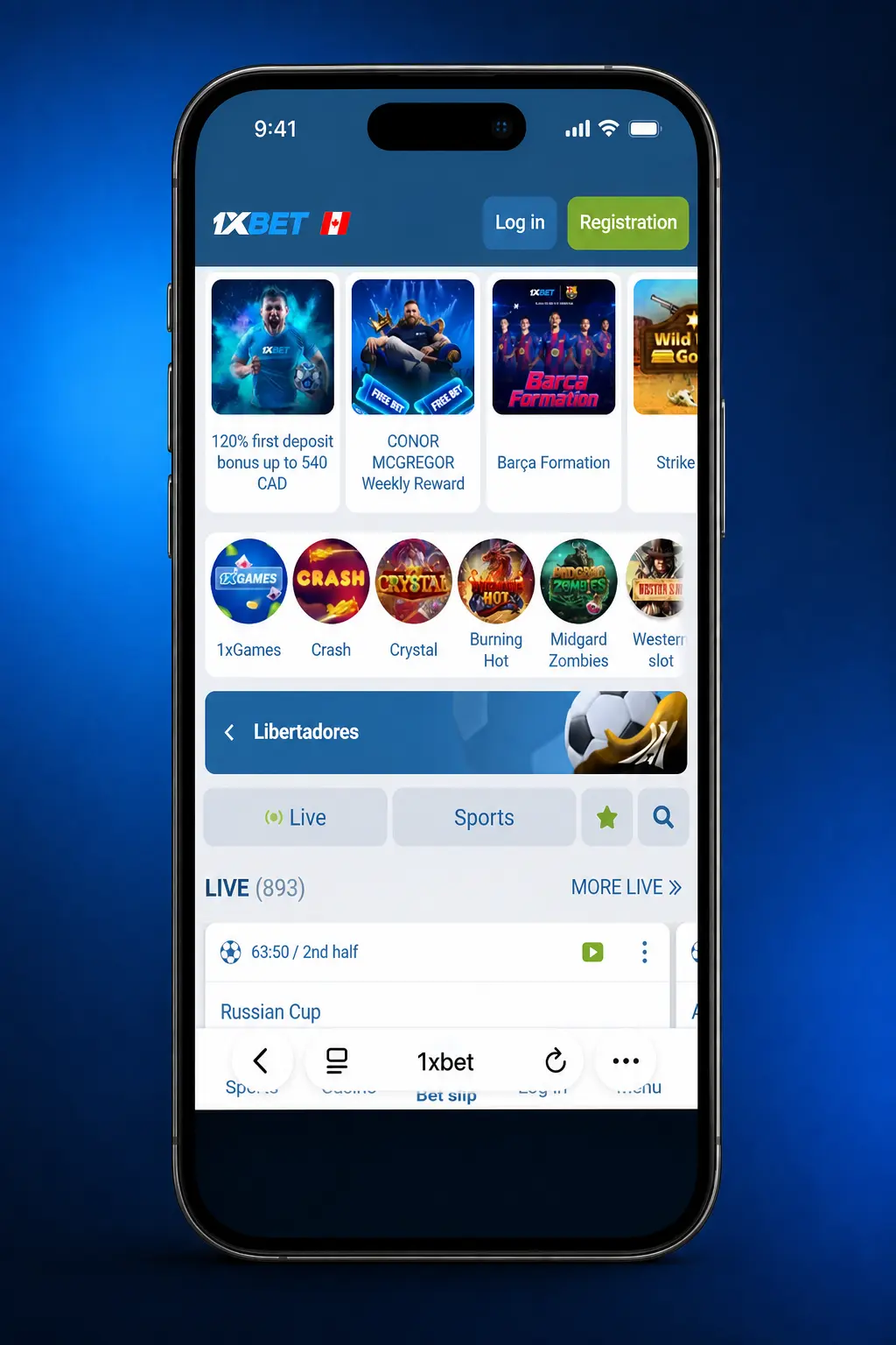 4-step guide to download the 1xbet iOS app on iPhone and iPad via the App Store for Canadian users