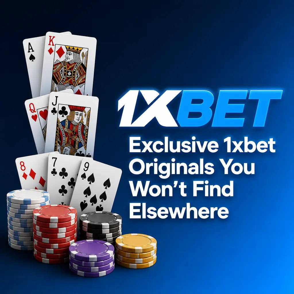 1xbet Originals exclusive games including Wheel, Rocket, Thimbles, and Keno available only on the 1xbet platform