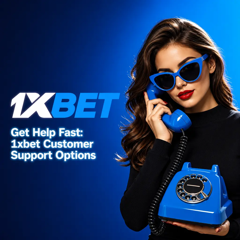 1xbet customer support options including live chat, email, phone, FAQ, and social media available 24/7