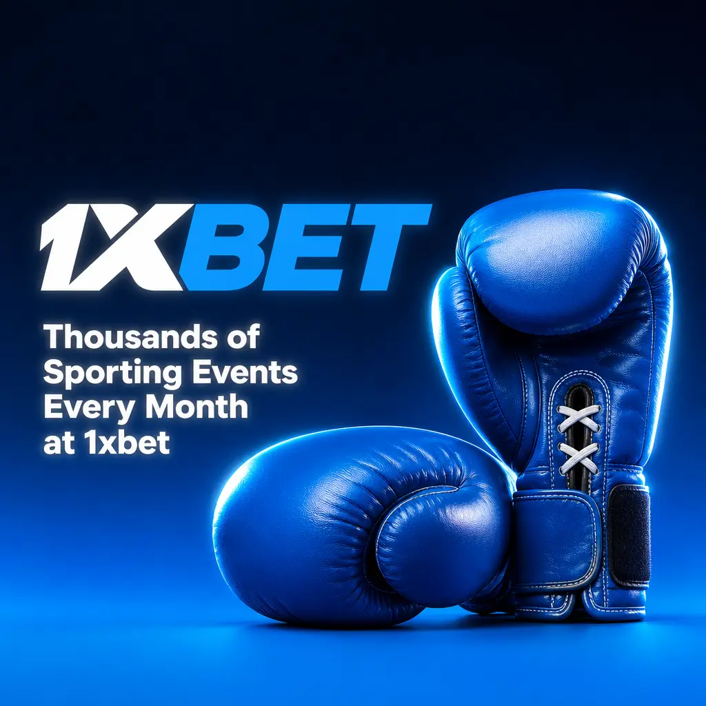 1xbet sportsbook displaying thousands of monthly sporting events across 40+ disciplines including NHL, NBA, and UEFA Champions League