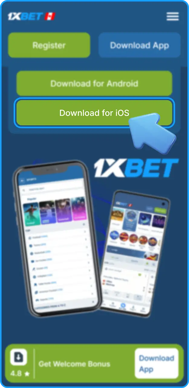 Find out how to download the 1xBet iOS app.