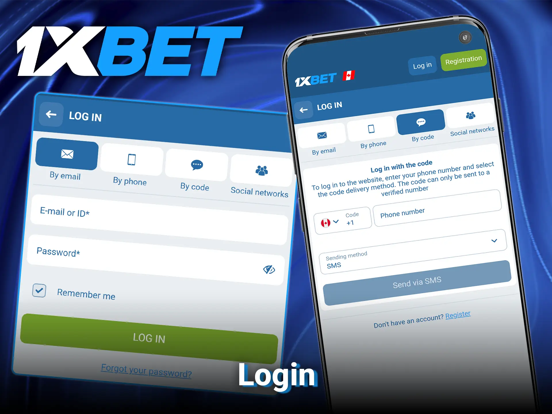 Access your personal account quickly with app login at 1xBet.