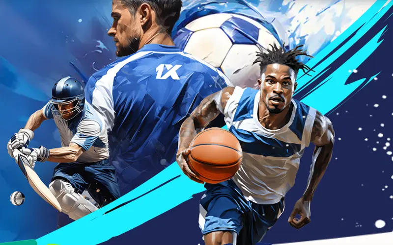 Take advantage of the welcome sports bonus for cricket at 1xBet.