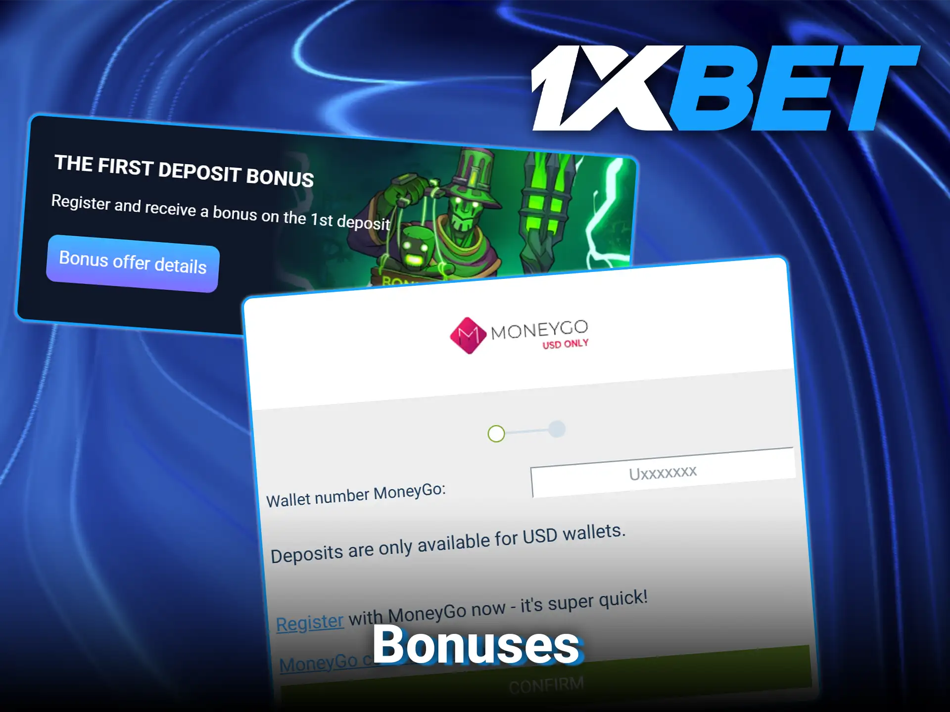 Get promotional offers on eSports bets at 1xBet.