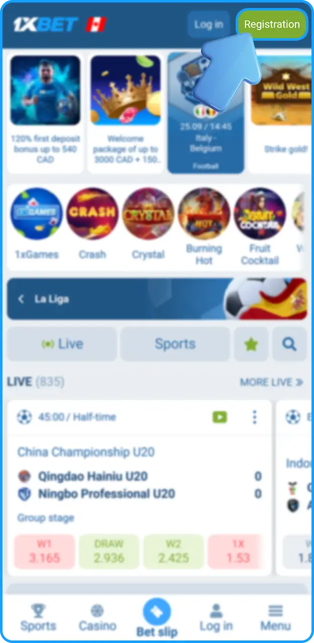 Sign up to place bets on the biggest esports tournaments at 1xBet.