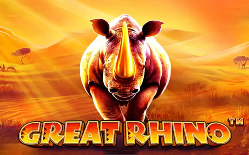 Win massive jackpots playing Great Rhino at 1xBet.