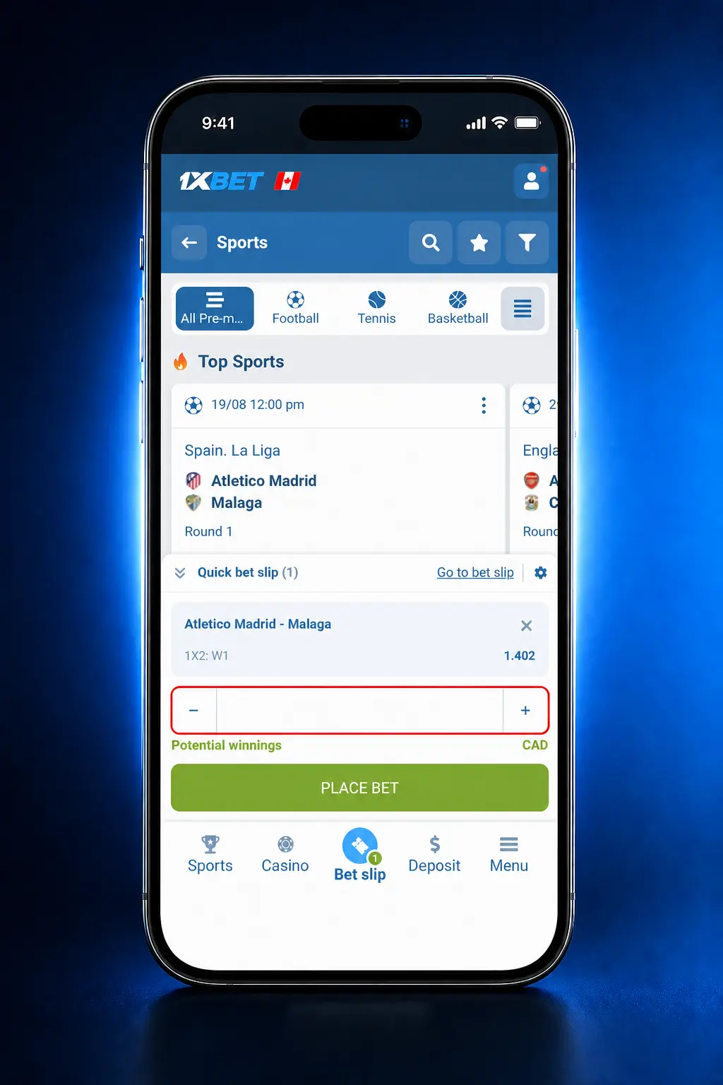 Step-by-step guide showing how to register, deposit, and place your first e-sports bet on 1xbet in 5 easy steps.