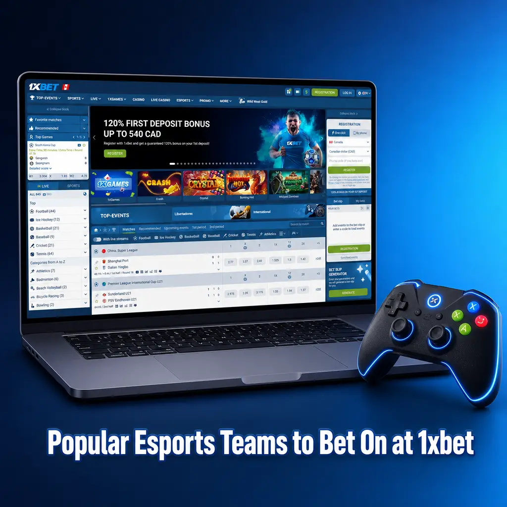 Table of popular esports teams to bet on at 1xbet across CS2, Dota 2, League of Legends, Valorant, and more games.