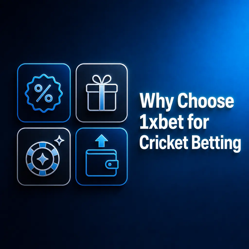 1xbet cricket betting platform offering IPL, BBL, CPL odds, live streaming, cash out, and mobile app access for bettors