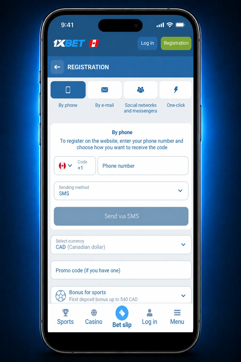 Step-by-step guide showing how to withdraw money from a 1xbet account using Interac, Visa, USDT, or AirTM